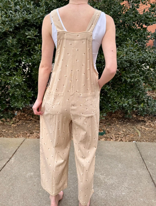 Ditzy Flower Overall
