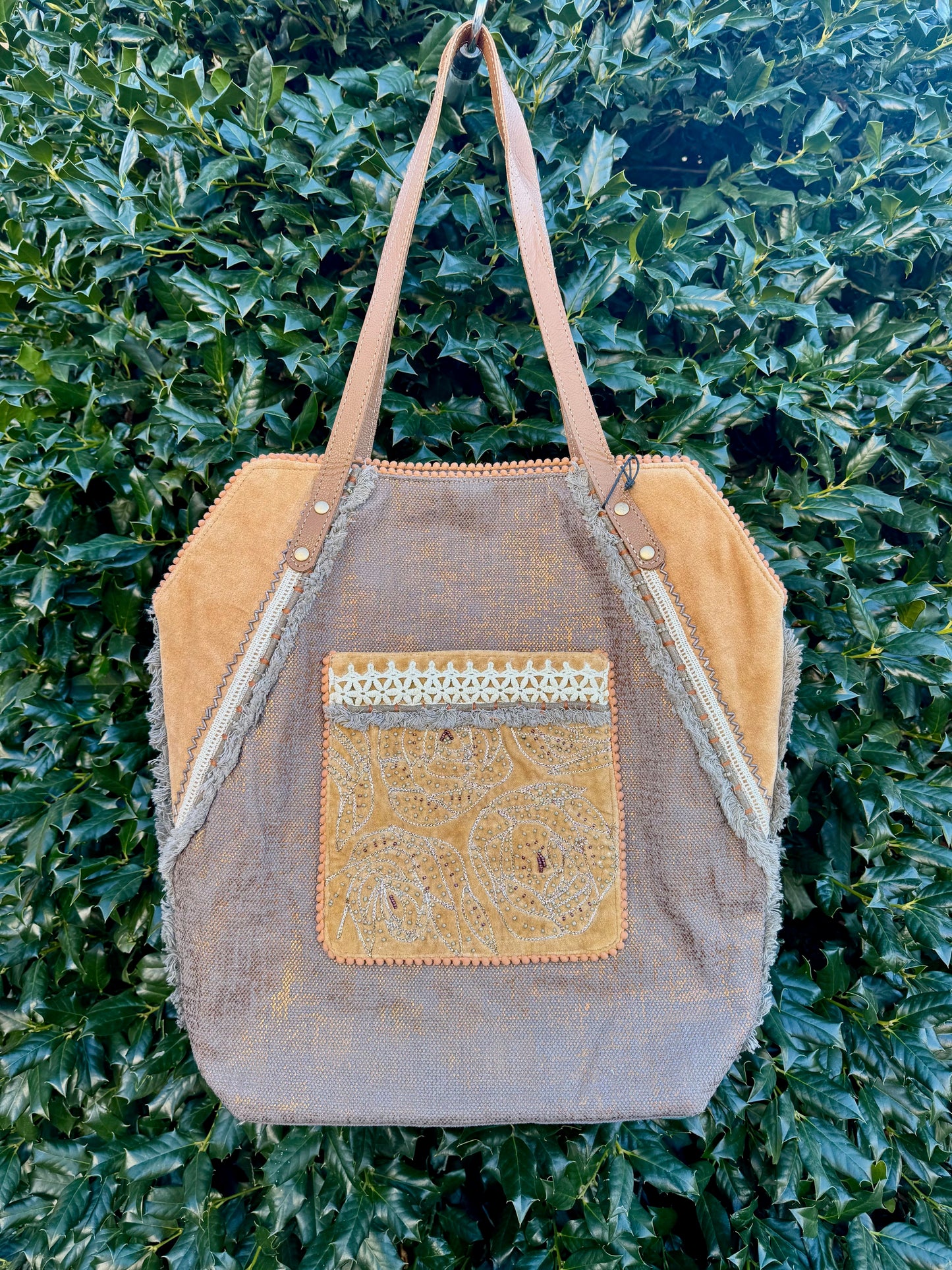 Golden Rise Paisley Myra Tote