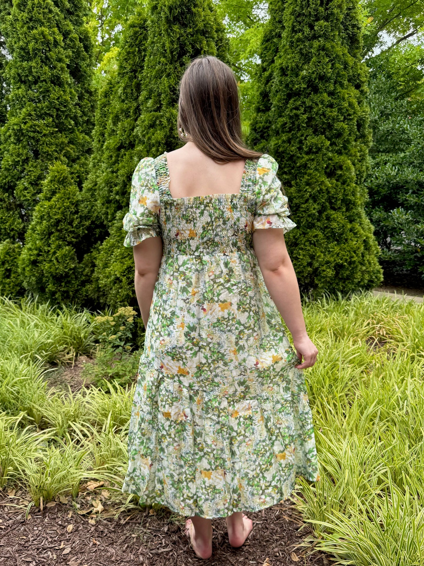 Secret Garden Midi Dress