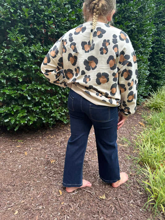 Lil Leopard Crewneck