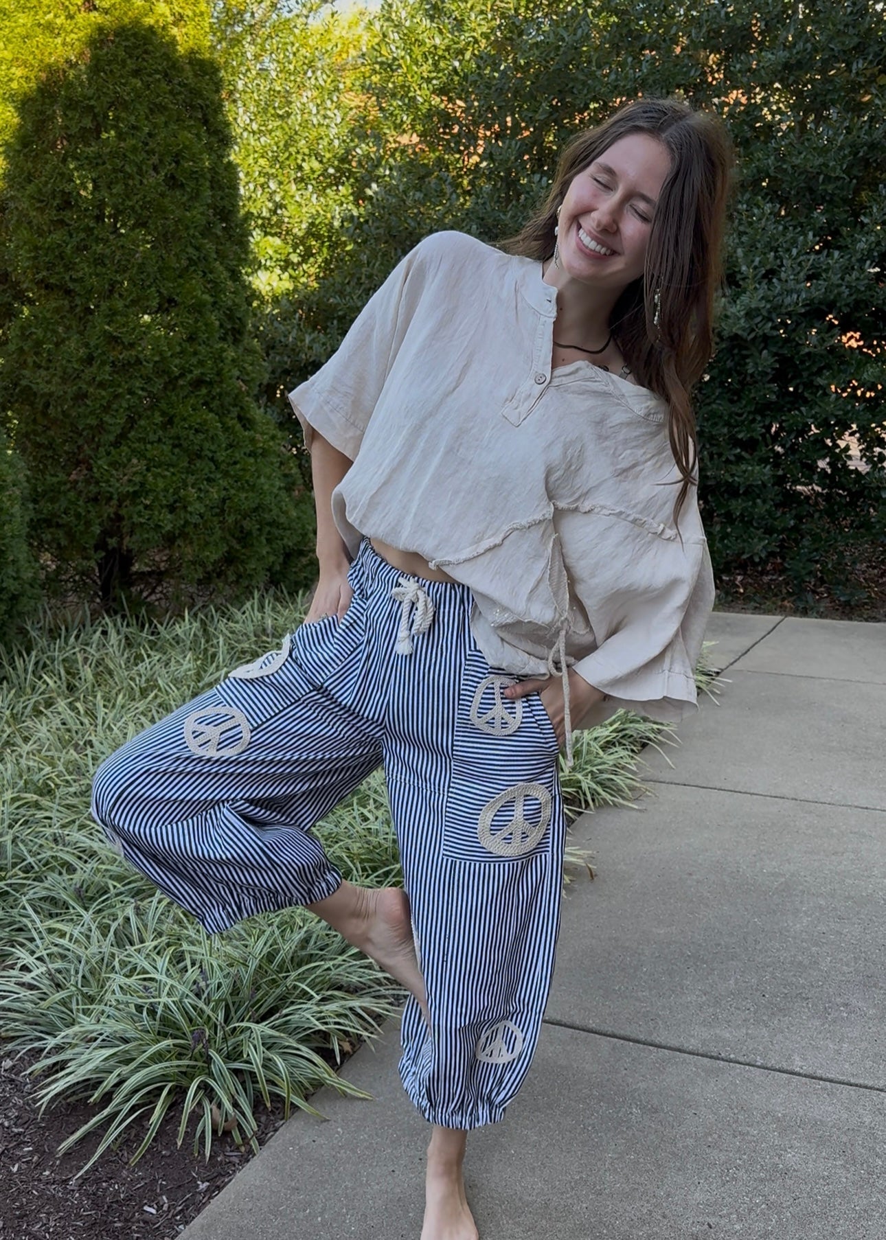 Peace and Unity Palazo Pant