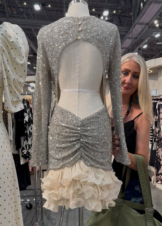 Demi Sequin Showgirl Dress