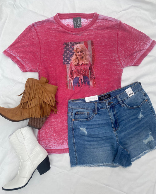 Dolly Flag Tee