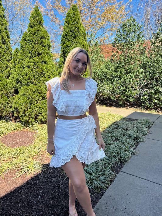 Allie Rose Eyelet Set