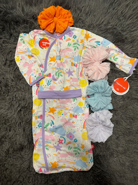 MM Sunny Day Gown and Hat Set