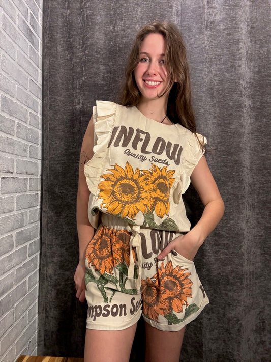 Local Fair Sunflower Shorts