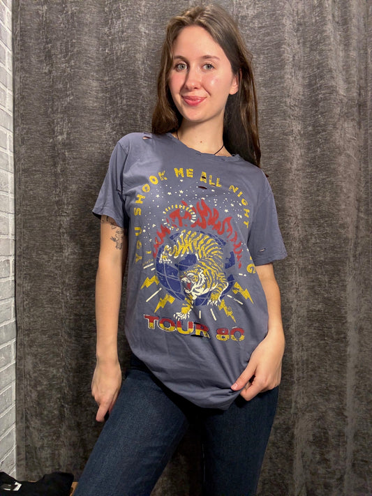 Shook Me Distress Tee