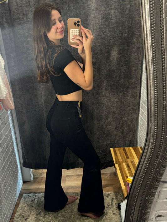 Black Super Stretch Flare