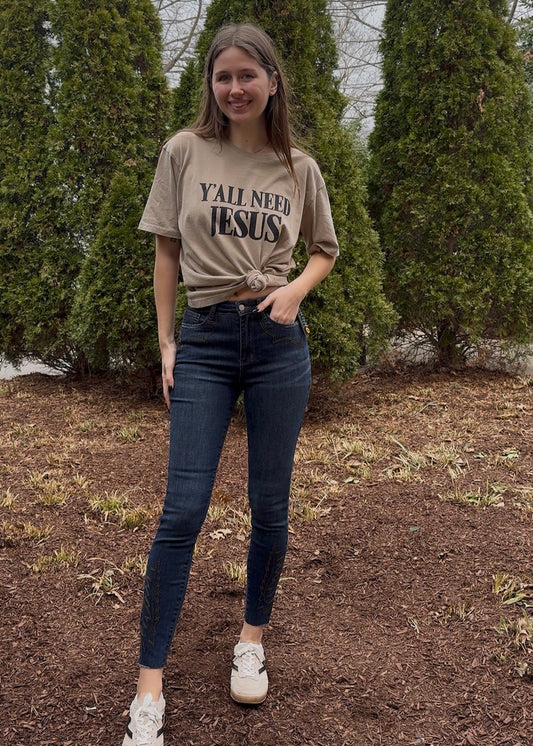 Ya'll Need Jesus Tee