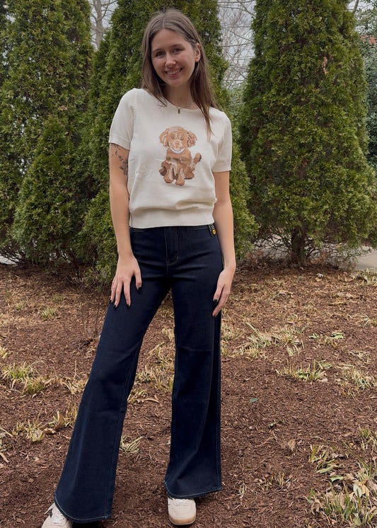Dog Knit Tee
