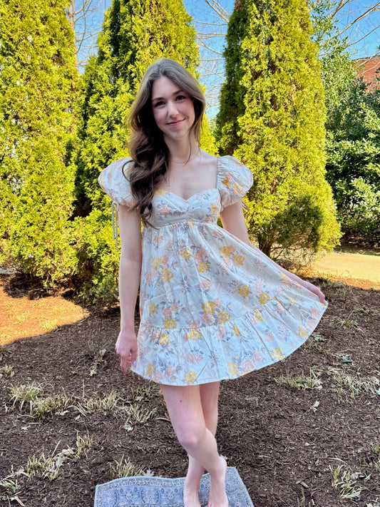 Lotty Floral Mini Dress