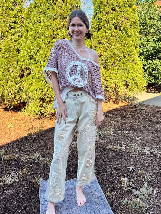 Peace + Love Denim Pant