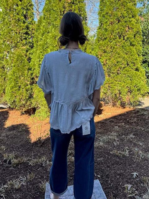Mary Ella Crepe Top