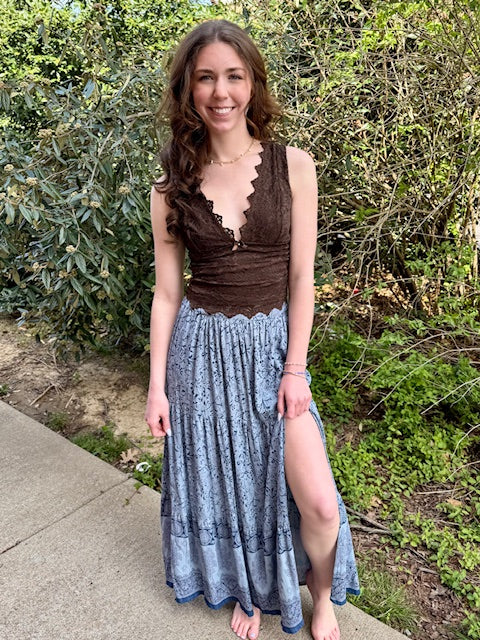 Kerry Cocoa Lace Cami