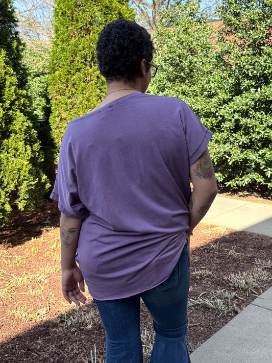 Orchid Hi-Lo Tee