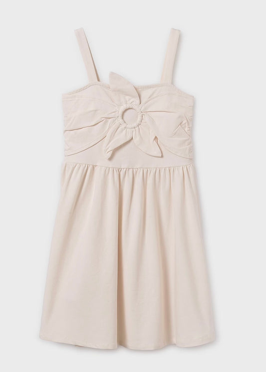 Lil Ivory Keyhole Sundress