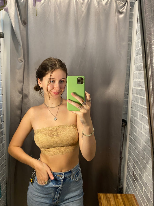 Lace Bandeau Bralette