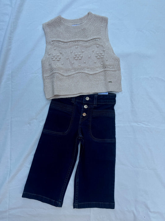 Lil Latte Knit Vest