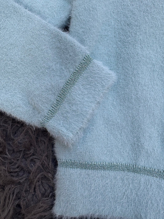 Lil Tinsel Fuzzy Sweater