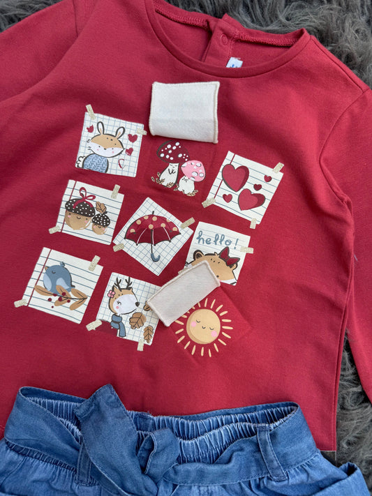 Lil Fall Interactive Tee