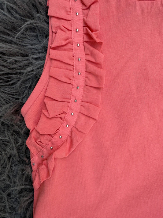 Lil Studded Sleeve Sparkle Tee