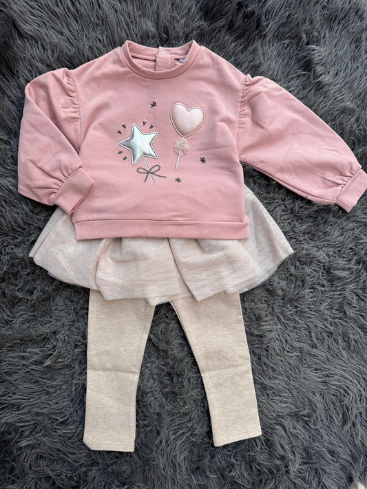 Lil Sucker Top/Tutu/Legging Set