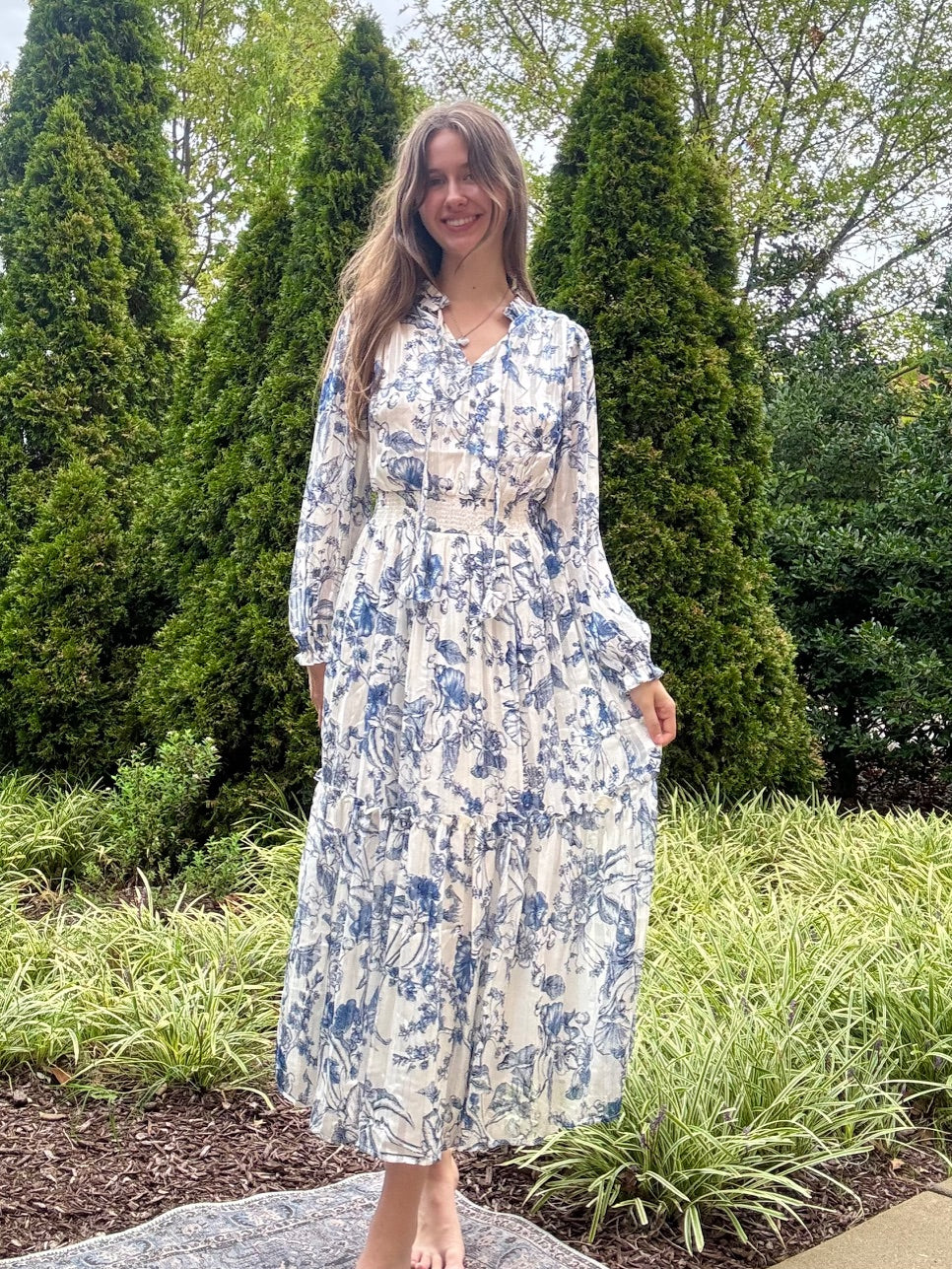 Blue Bell Maxi Dress