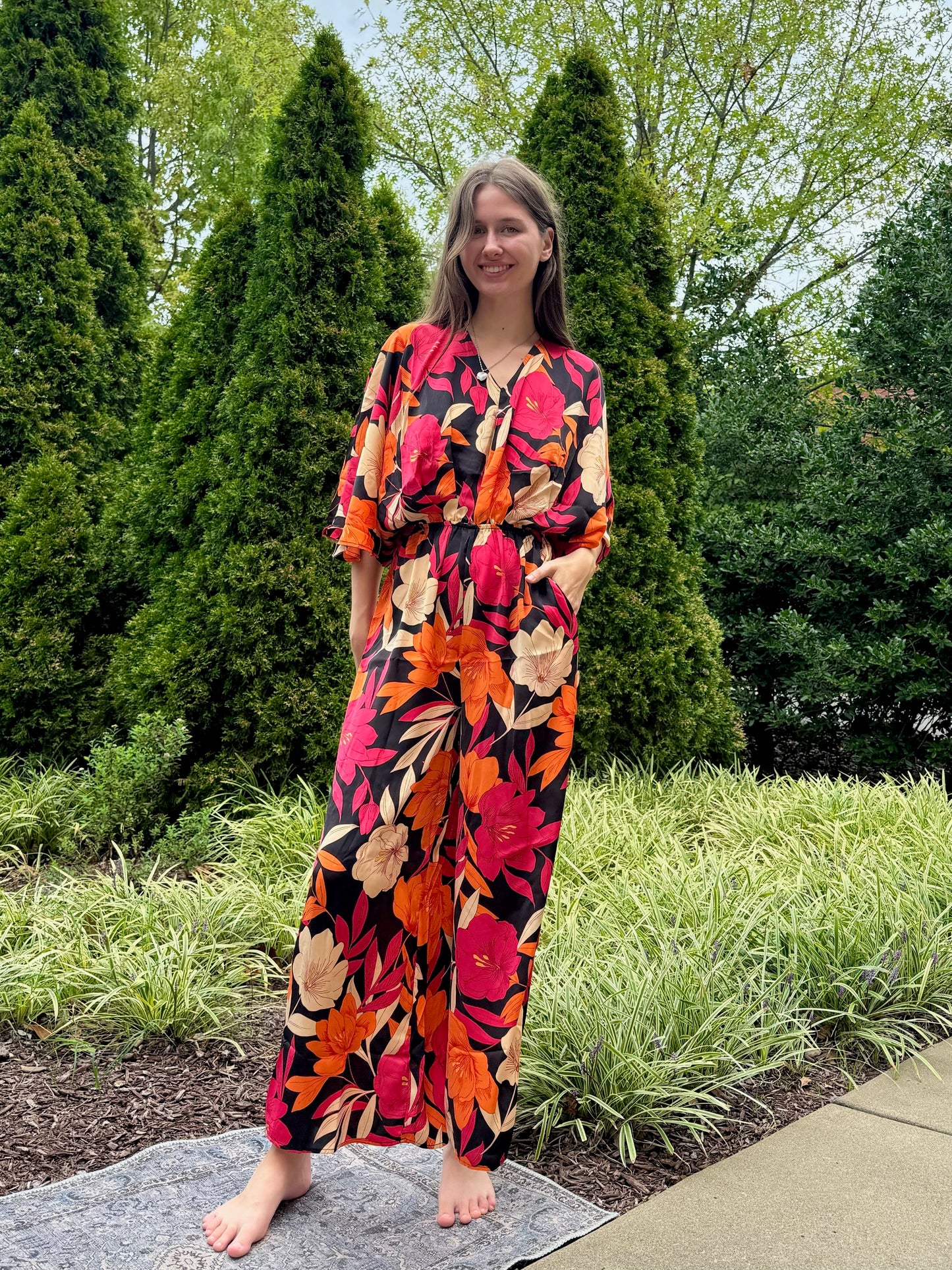 Hawaiian Hibiscus Pantsuit