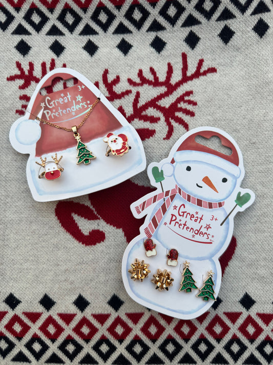 Kids Holiday Jewelry Set
