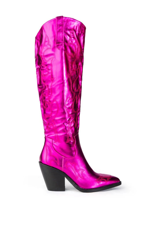 Mimi Metallic Bootie