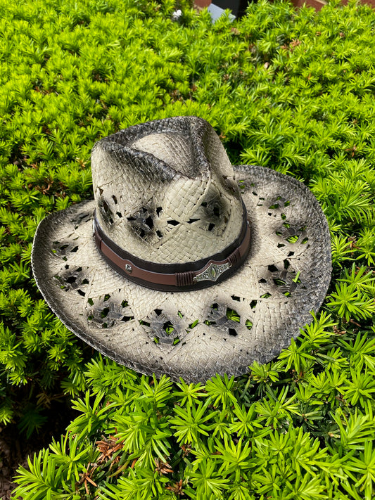 Snake Eye Straw Hat